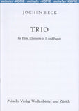 Beck, Jochen % Trio (Score & Parts)-FL/CL/BSN