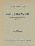 Sehlbach, Erich % Kammerkonzert Op 97 #4-BSN/PN