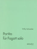 Schneider, Willy % Partita-SOLO BSN