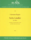 Regner, Hermann % Six Landler for Winds (score & parts) - 2OB/2CL/BSN/2HN