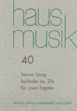 Haag, Hanno % Burleske Op21a (Performance Score)-2BSN