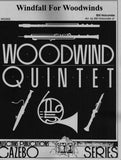 Holcombe, Bill % Windfall for Woodwinds (Score & Parts)-WW5