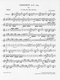 Vivaldi, Antonio % Concerto in C Major, F12, #24, RV88 - FL/OB/BSN/VLN/PN (Basso Continuo)