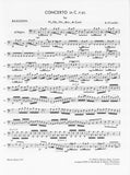 Vivaldi, Antonio % Concerto in C Major, F12, #24, RV88 - FL/OB/BSN/VLN/PN (Basso Continuo)