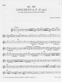 Vivaldi, Antonio % Concerto in F Major F12 #26 RV99-FL/OB/BSN/VLN/PN (Basso Continuo)