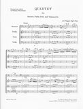 Vogel, Johann Christoph % Quartet in F Major Op 5 #1 (Score & Parts)-BSN/VLN/VLA/CEL