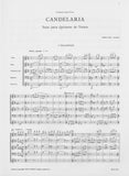 Kuri-Aldana, Mario % Candelaria Suite (score & parts) - WW5