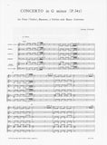 Vivaldi, Antonio % Concerto in g minor, RV439 - FL/BSN/2VLN/PN (Basso Continuo)