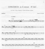Vivaldi, Antonio % Concerto in g minor, RV439 - FL/BSN/2VLN/PN (Basso Continuo)