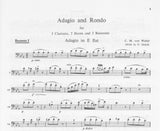 Weber, Carl Maria von % Adagio & Rondo (score & parts)-2CL/2HN/2BSN