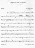 Pleyel, Ignaz % Quartet in Eb Major (score & parts) - FL/2CL/BSN