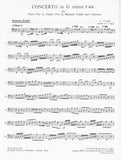 Vivaldi, Antonio % Concerto in g minor, F12 #8, RV106 - FL/BSN/VLN/PN (Basso Continuo)