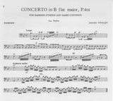 Vivaldi, Antonio % Concerto in Bb Major "La Notte" F8 #1 RV501 (Score & Parts)-BSN/STGS