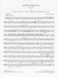 Krommer, Franz % Octet Partita in Bb Major Op 67 (Score & Parts)-WW8 (with optional CBSN)