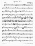 Wanhal, Johann Baptiste % Quartet in C Major Op 7 #6 (parts only)-OB/STG3