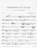 Molter, Johann Melchior % Concerto a4 #1 MWV VIII, 5 (Score & Parts)-TPT/2OB/BSN