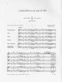 Vivaldi, Antonio % Concerto in G Major F12 #13 RV101-FL/OB/BSN/VLN/PN (Basso Continuo)