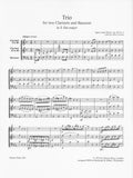Pleyel, Ignaz % Trio in Eb Major, op. 20, #2 (score & parts) - 2CL/BSN