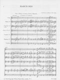 Weber, Carl Maria von % March (score & parts) - FL/2OB/2CL/2HN/2BN/2TPT/TBN