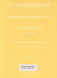 Schickhardt, Johann Christian % L'Alphabet de la Musique, op. 30, V4 - OB/PN (Basso Continuo)