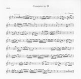 Telemann, Georg Philipp % Concerto in D Major, TWV 51:D5 - OB/PN