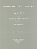 Telemann, Georg Philipp % Concerto in D Major, TWV 51:D5 - OB/PN