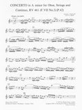 Vivaldi, Antonio % Concerto in a minor, F7 #5, RV461 - OB/PN