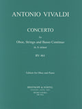 Vivaldi, Antonio % Concerto in a minor, F7 #5, RV461 - OB/PN