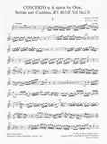 Vivaldi, Antonio % Concerto in a minor, F7, #13, RV463 - OB/PN