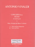 Vivaldi, Antonio % Concerto in a minor, F7 #13, RV463 (score & parts) - OB/STGS
