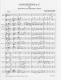 Weber, Carl Maria von % Concertino in C Major (score and set) - OB/BAND