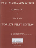 Weber, Carl Maria von % Concertino in C Major (score and set) - OB/BAND [POP]