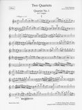 Krommer, Franz % Two Quartets (parts only) - OB/VLN/VLA/CEL