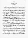 Krommer, Franz % Two Quartets (parts only) - OB/VLN/VLA/CEL