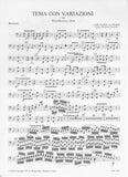 Weber, Carl Maria von % Tema con Variazioni (Score & Parts)-WW12