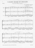 Mozart, Wolfgang Amadeus % Canonic Adagio K484d (Score & Parts)-2CL/BSN
