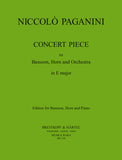 Paganini, Niccolo % Concert Piece - BSN/HN/PN