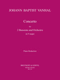 Vanhal (Wanhal), Johann Baptiste % Concerto in F Major - 2BSN/PN