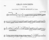 Pasculli, Antonio % Gran Concerto su temi dall'opera "I Vespri Sicilani" di Verdi - OB/PN