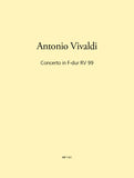 Vivaldi, Antonio % Concerto in F Major F12 #26 RV99-FL/OB/BSN/VLN/PN (Basso Continuo)