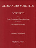 Marcello, Alessandro % Concerto in d minor (Voxman/Hervig) - OB/PN
