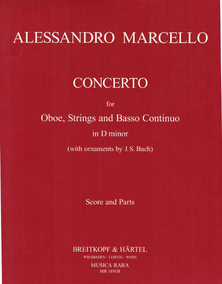 Marcello Oboe Concerto d minor MR - cover
