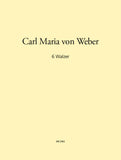 Weber, Carl Maria von % Six Waltzes (Score & Parts)-WW11