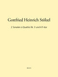Stolzel, Gottfried Heinrich % Two Sonatas in F Major - OB/HN/VLN/Basso continuo