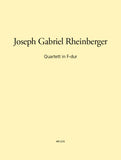 Rheinberger, Josef % Quartet in F Major-OB/HN/CEL/PN