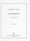 Cytron, Warren % Statements (Performance Score)-OB/VLA