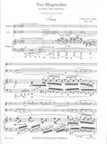 Loeffler, Charles Martin % Two Rhapsodies - OB/VLA/PN