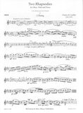 Loeffler, Charles Martin % Two Rhapsodies - OB/VLA/PN