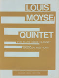 Moyse, Louis % Quintet (parts only) - WW5