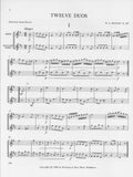 Mozart, Wolfgang Amadeus % Twelve Duos, K.487 (performance score) - OB/EH